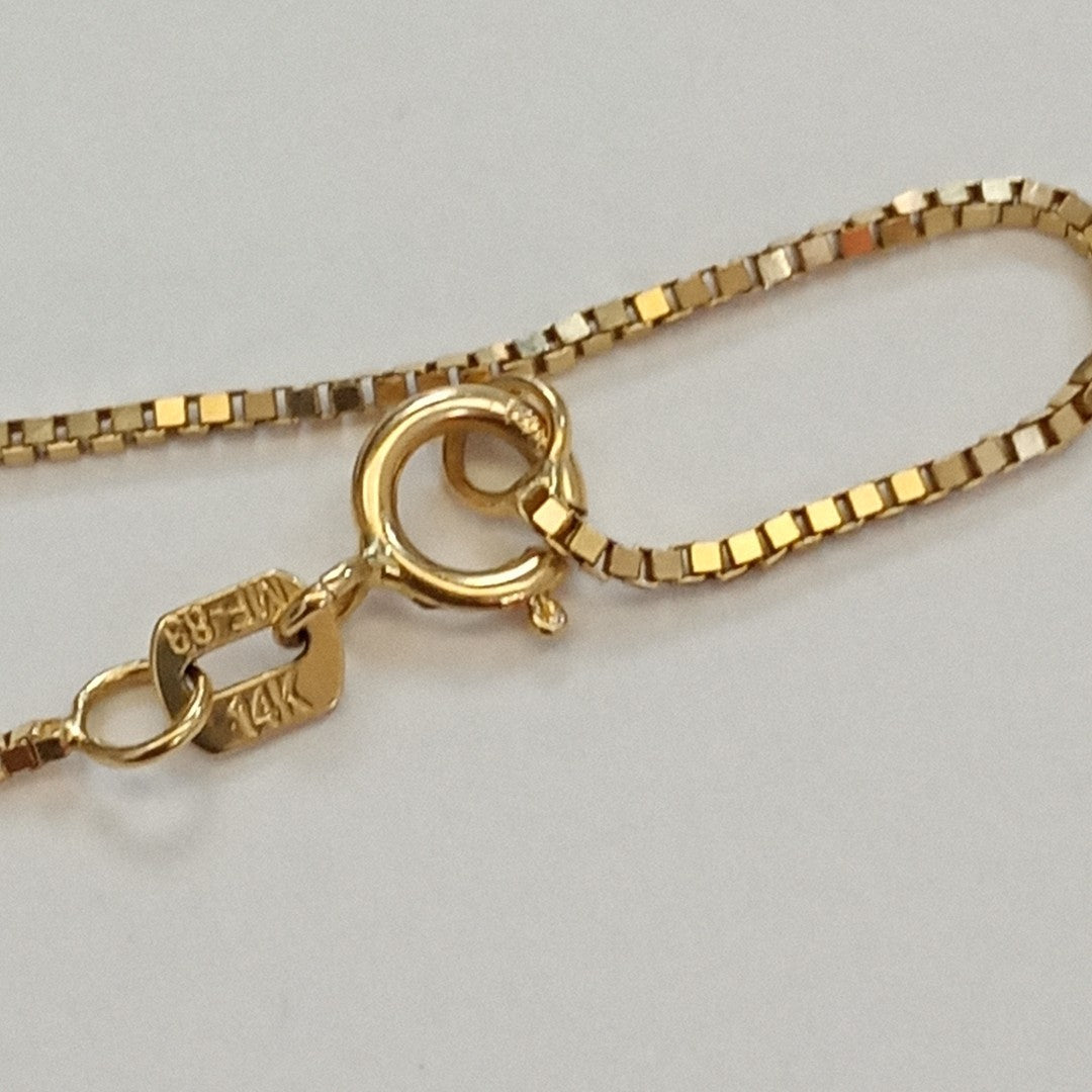 CADENA ORO 14 K 3 GRMS (SEMINUEVO)