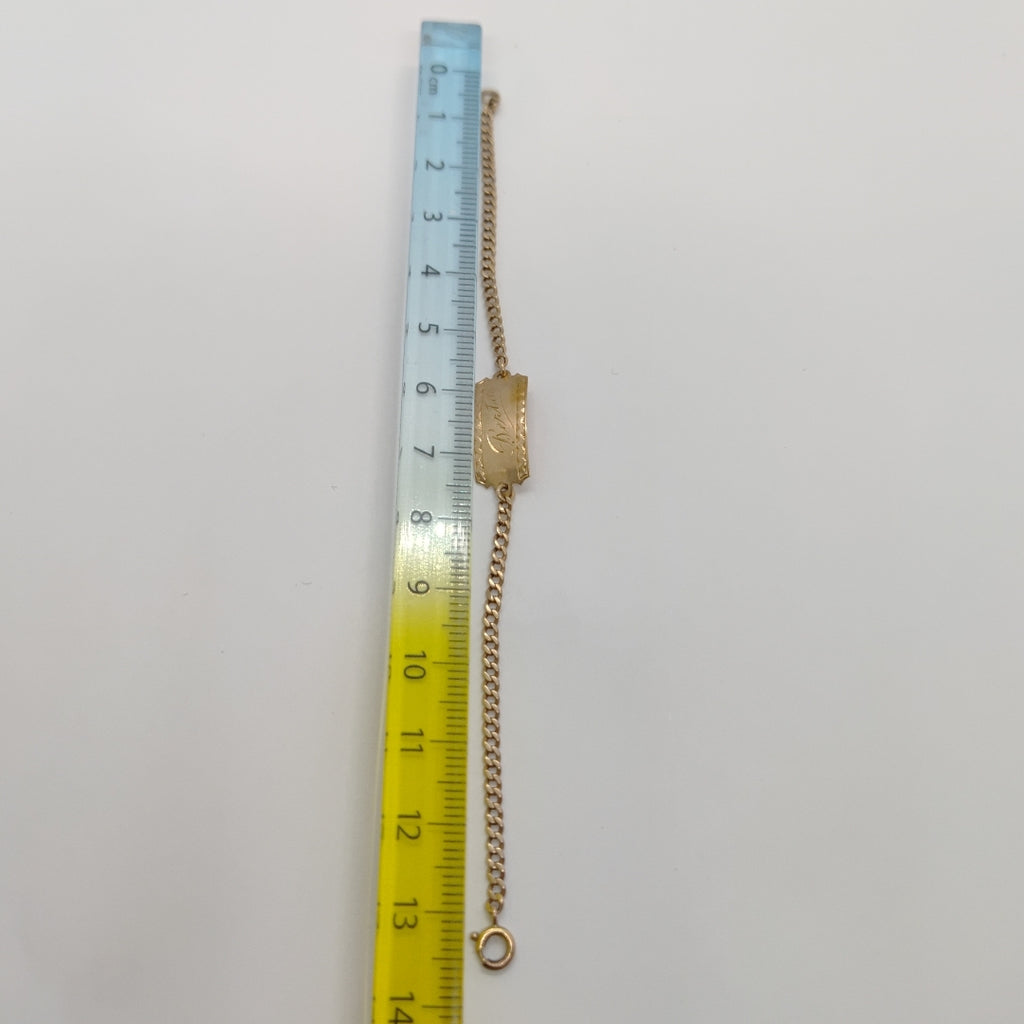 ESCLAVA ORO 14 K 2,20 GRMS (SEMINUEVO)