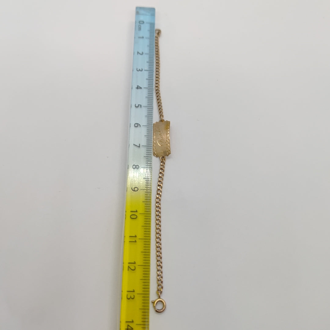 ESCLAVA ORO 14 K 2,20 GRMS (SEMINUEVO)