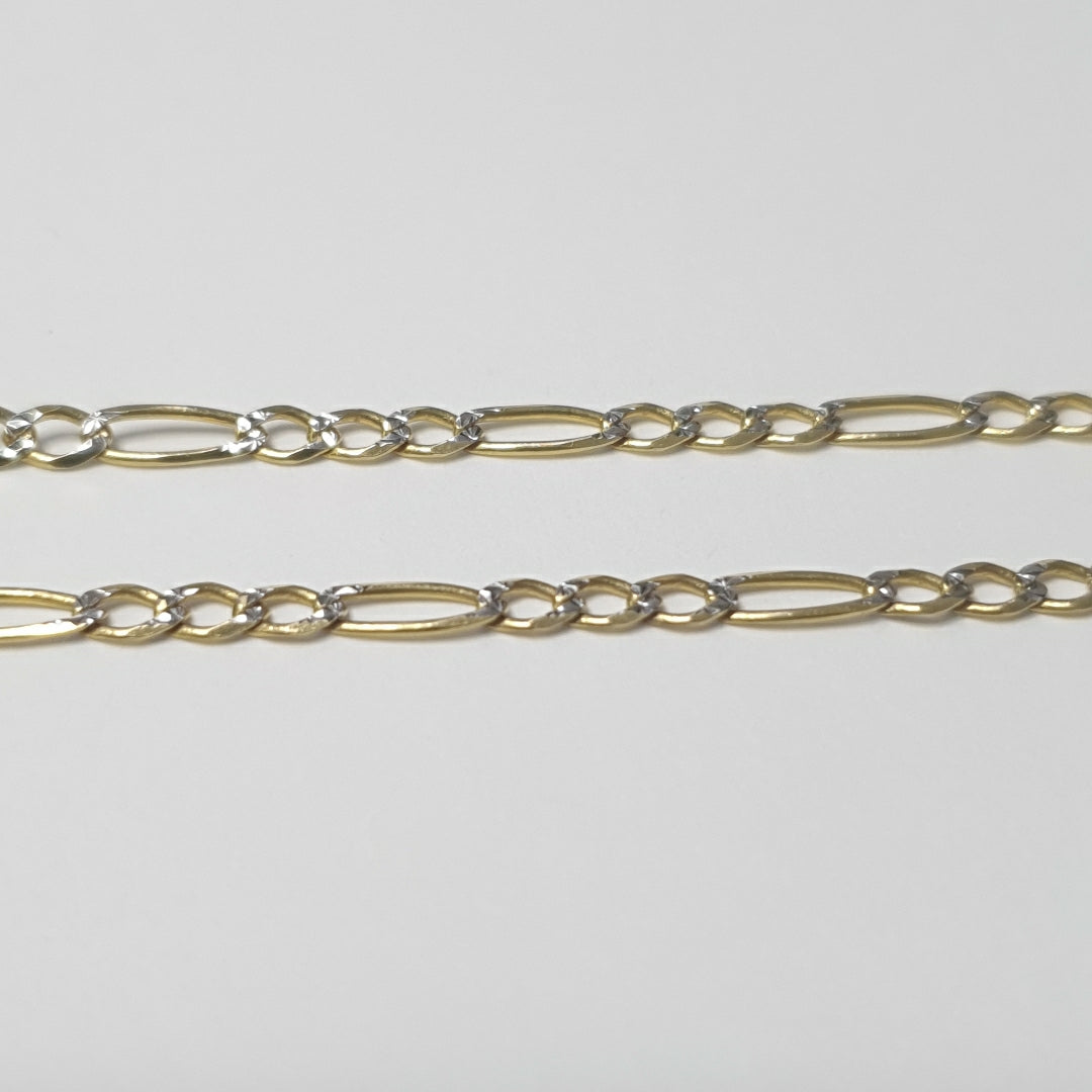 CADENA ORO, RODIADO 14 K 4.5 GRMS (SEMINUEVO)