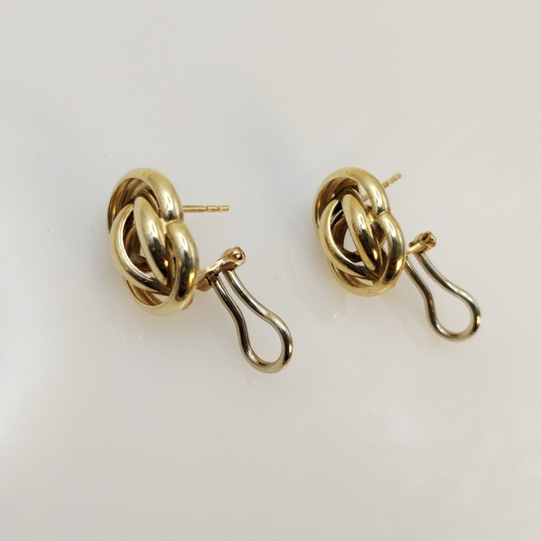 ARETES PAR ORO 10 K 4,00 GRMS (SEMINUEVO)