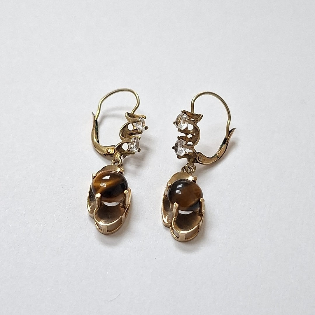 ARETES PAR ORO 8 K 3.4 GRMS (SEMINUEVO)