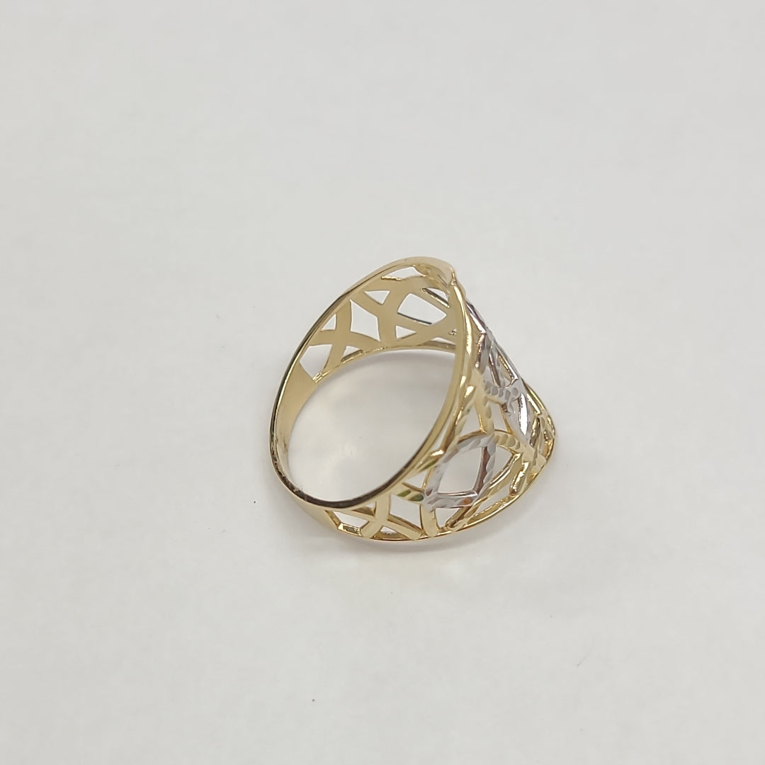 ANILLOS CON ESTRELLA CELTA 14K TALLA 6.5 2.2 GR (NUEVO)