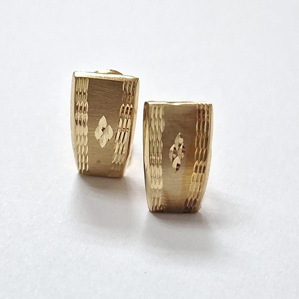 ARETES PAR ORO 14 K 2.3 GRMS (SEMINUEVO)