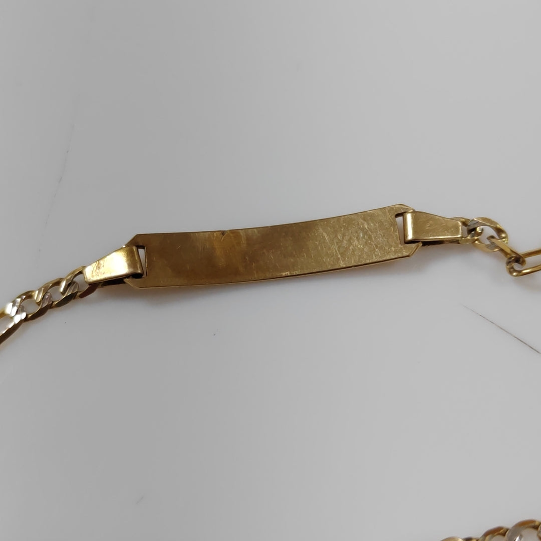 ESCLAVA ORO, RODIADO 14 K 2.5 GRMS (SEMINUEVO)