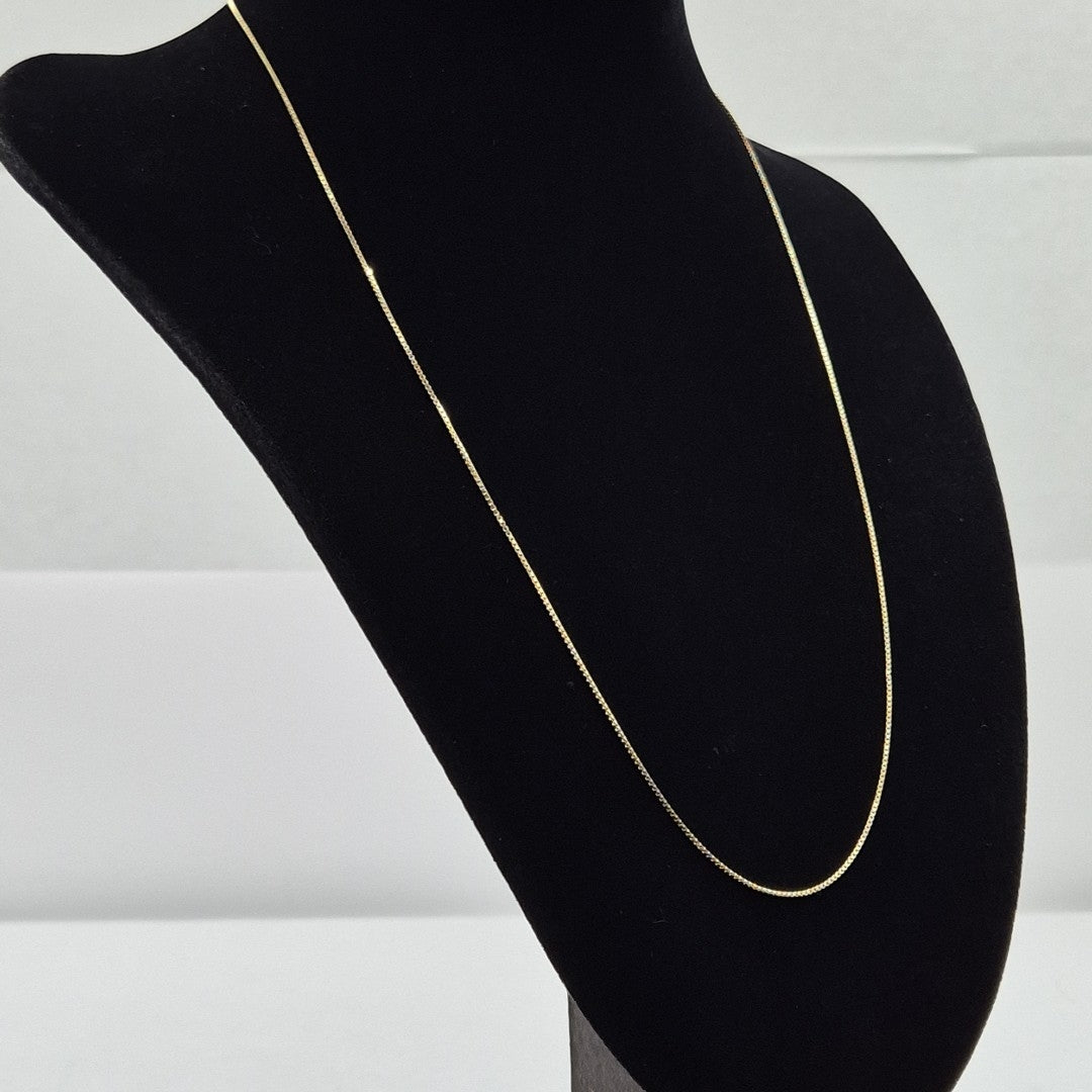 CADENA VENECIANO 14K 55 CM 2.4 GR (NUEVO)