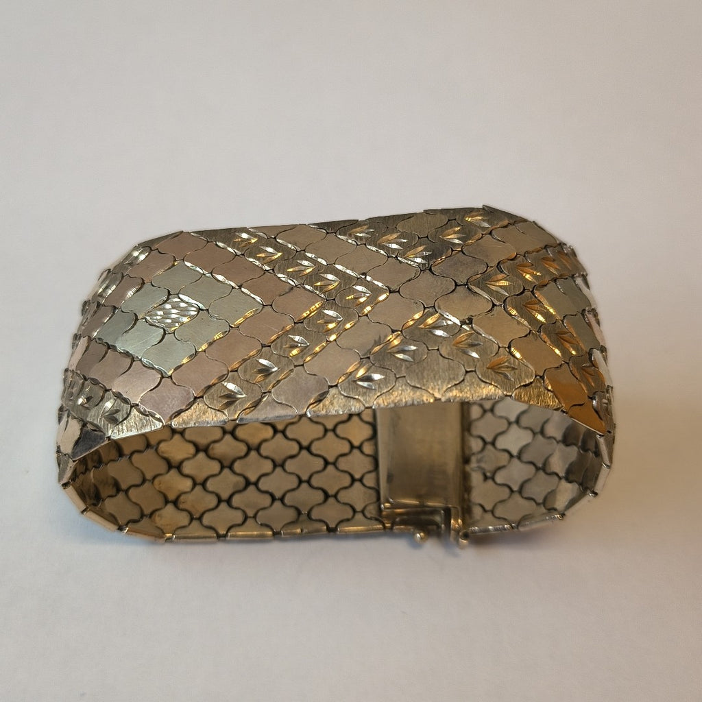 PULSERA ORO COMBINADO 8 K 63.3 GRMS (SEMINUEVO)