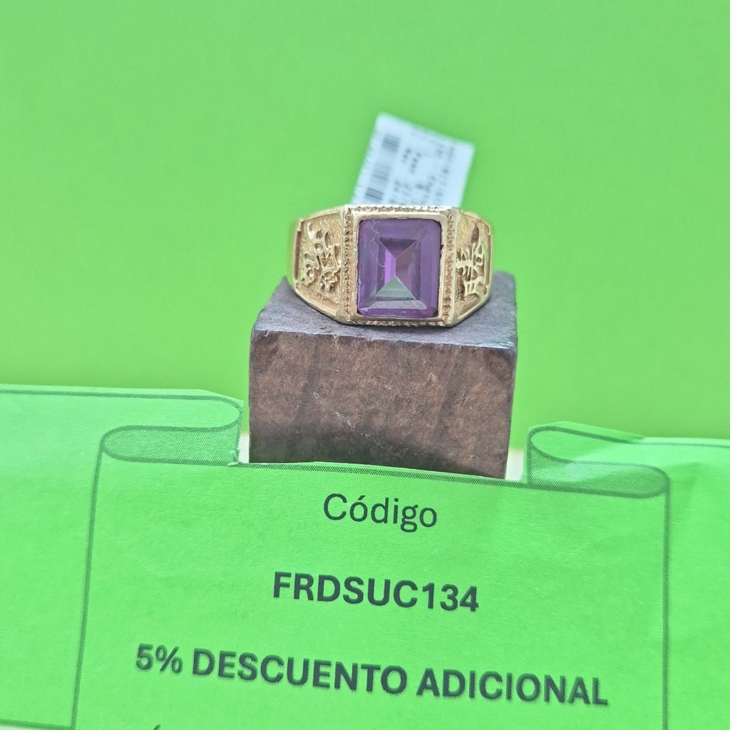 ANILLO ORO 14 K 9.6 GRMS (SEMINUEVO)