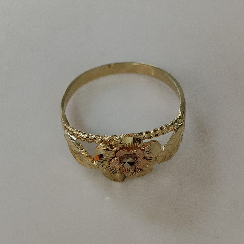 ANILLITO ORO,ORO COMBINADO 14 K 2,60 GRMS (SEMINUEVO)