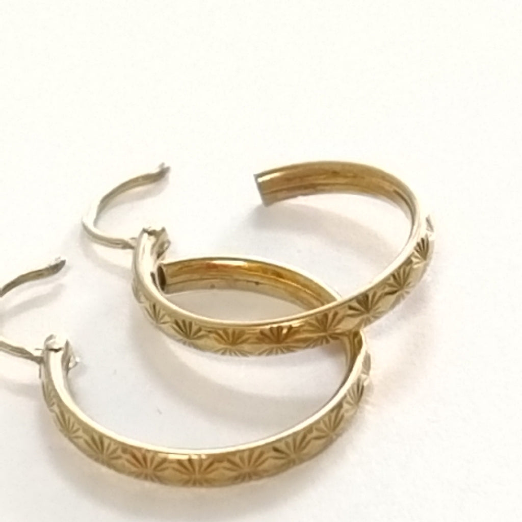 ARRACADAS PAR ORO 10 K 1,50 GRMS (SEMINUEVO)