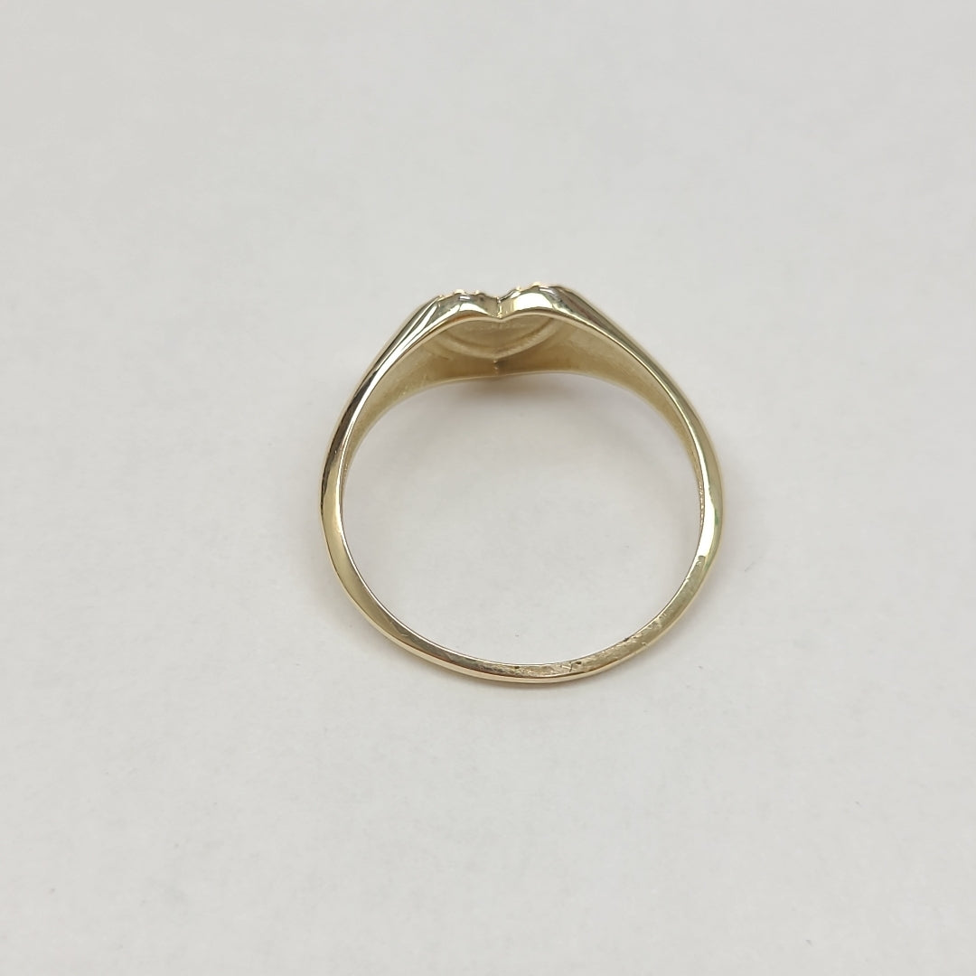 ANILLOS ANILLITO FIG CORAZON 10K TALLA 9 1.7 GR (NUEVO)