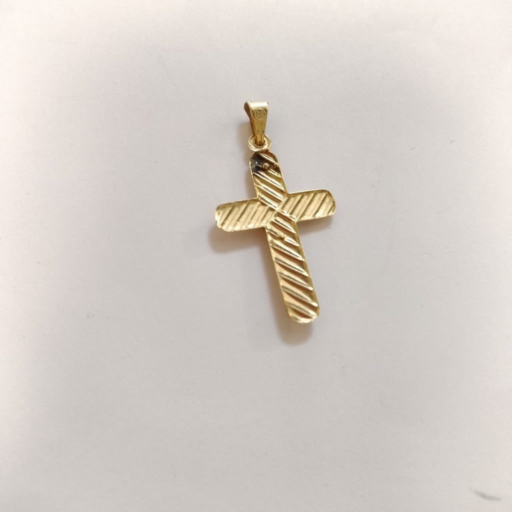 CRUCIFIJO ORO 10 K 2.3 GRMS (SEMINUEVO)