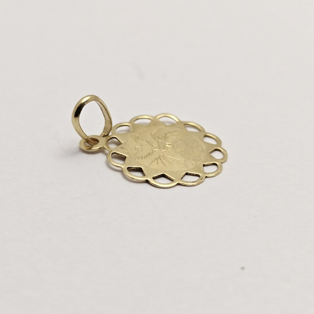 MEDALLA RELIGIOSA ORO 14 K 0,50 GRMS (SEMINUEVO)