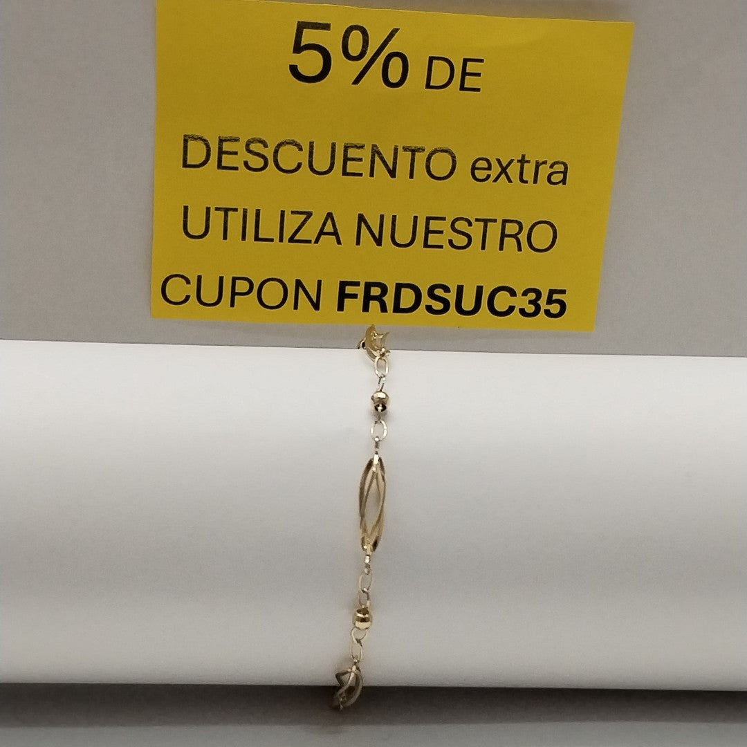 PULSERA ESPECIAL 14K 18 CM 2.1 GR (NUEVO)