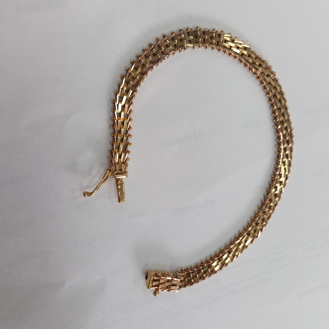 PULSERA ORO 14 K 14.8 GRMS (SEMINUEVO)
