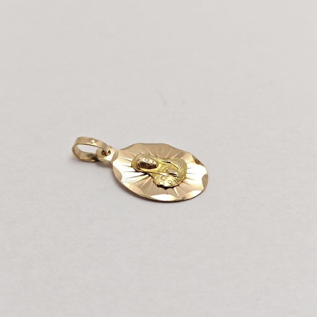 MEDALLA RELIGIOSA ORO 14 K 0,70 GRMS (SEMINUEVO)