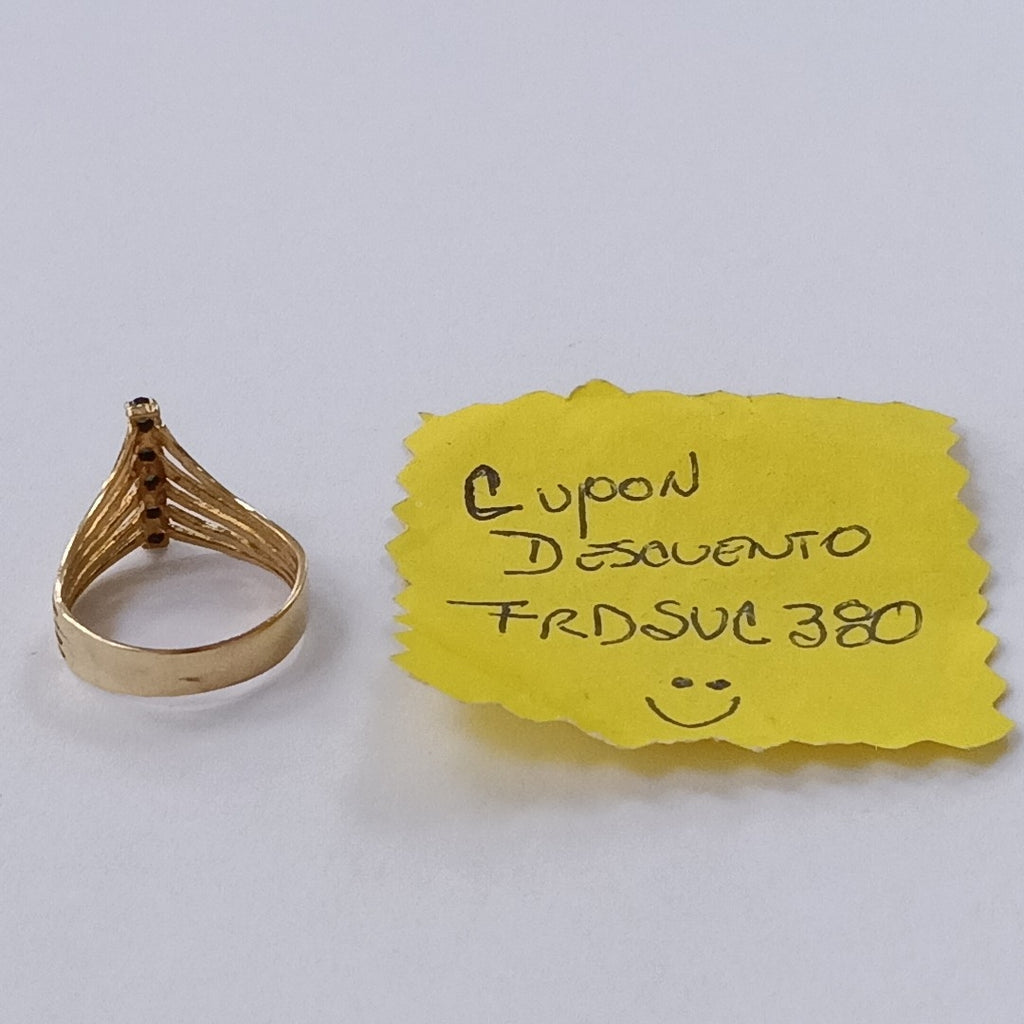 ANILLO ORO 10 K 2.4 GRMS (SEMINUEVO)