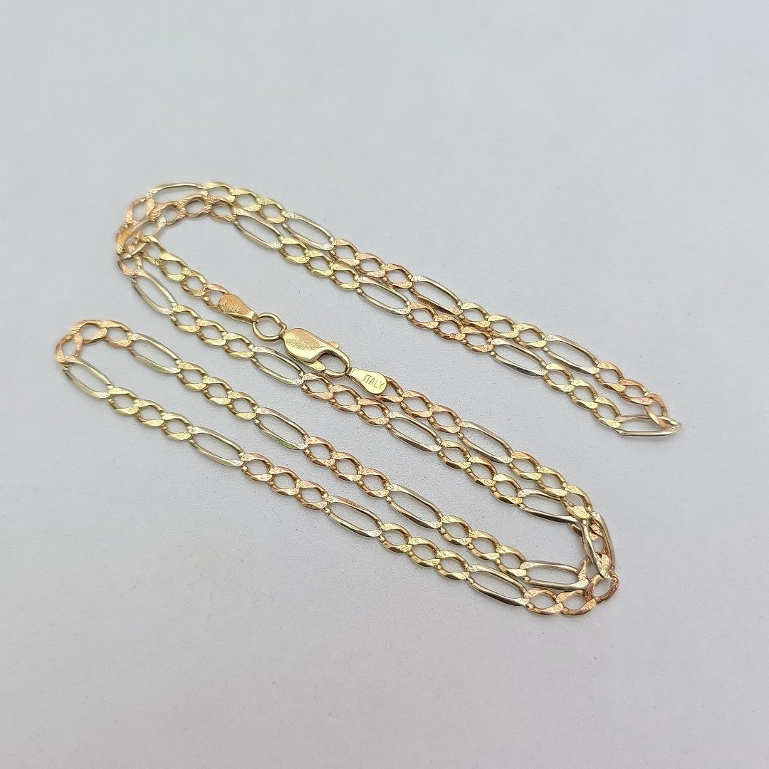 CADENA ORO COMBINADO 14 K 9,80 GRMS (SEMINUEVO)