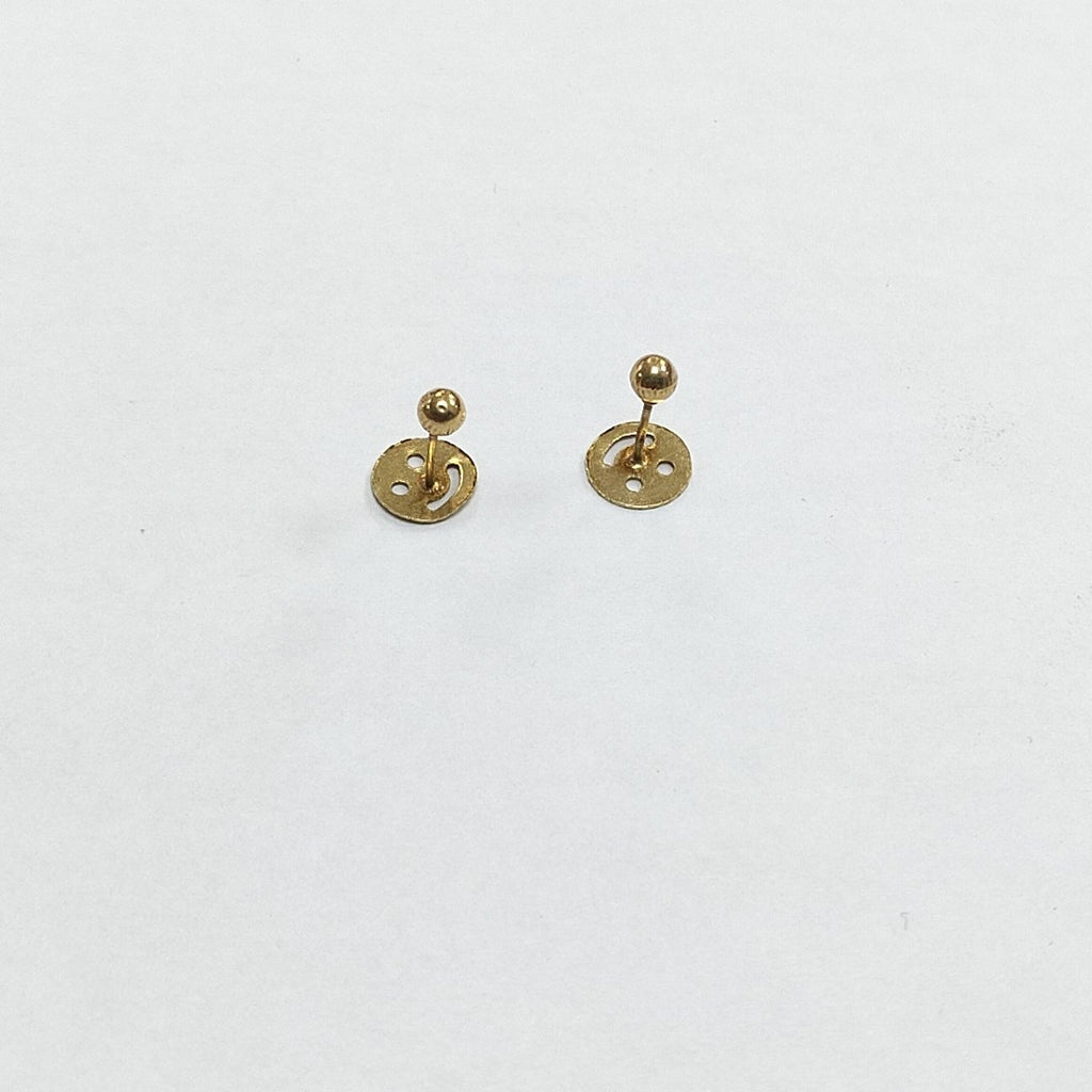 BROQUELES PAR ORO 14 K 0,30 GRMS (SEMINUEVO)