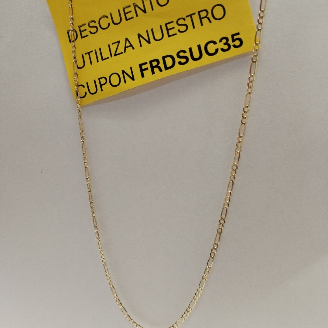CADENA 3X1 14K 55 CM 5 GR (NUEVO)