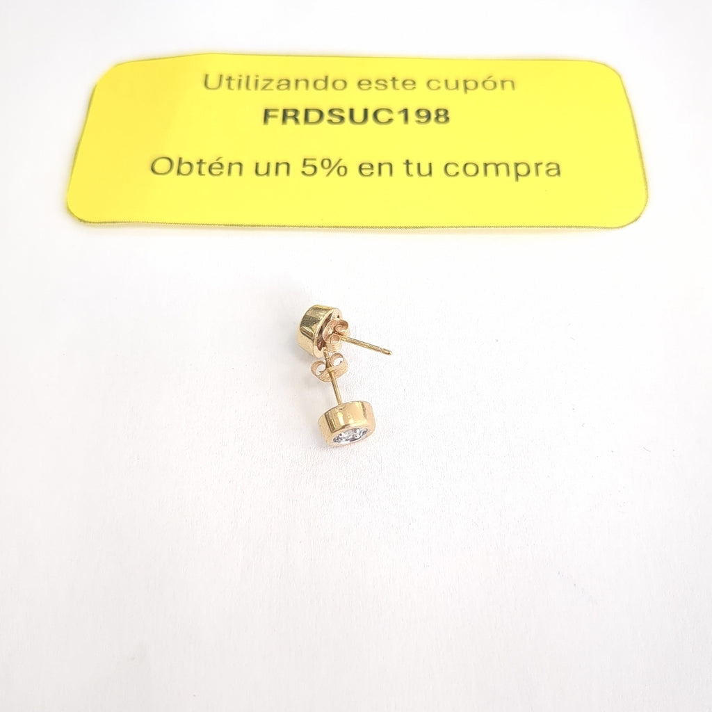 ARETES PAR ORO 14 K 2,20 GRMS (SEMINUEVO)