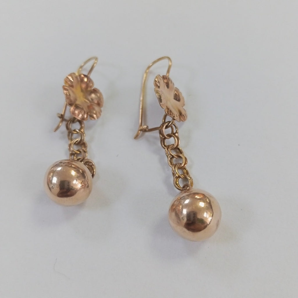 ARETES PAR ORO 10 K 3.9 GRMS (SEMINUEVO)