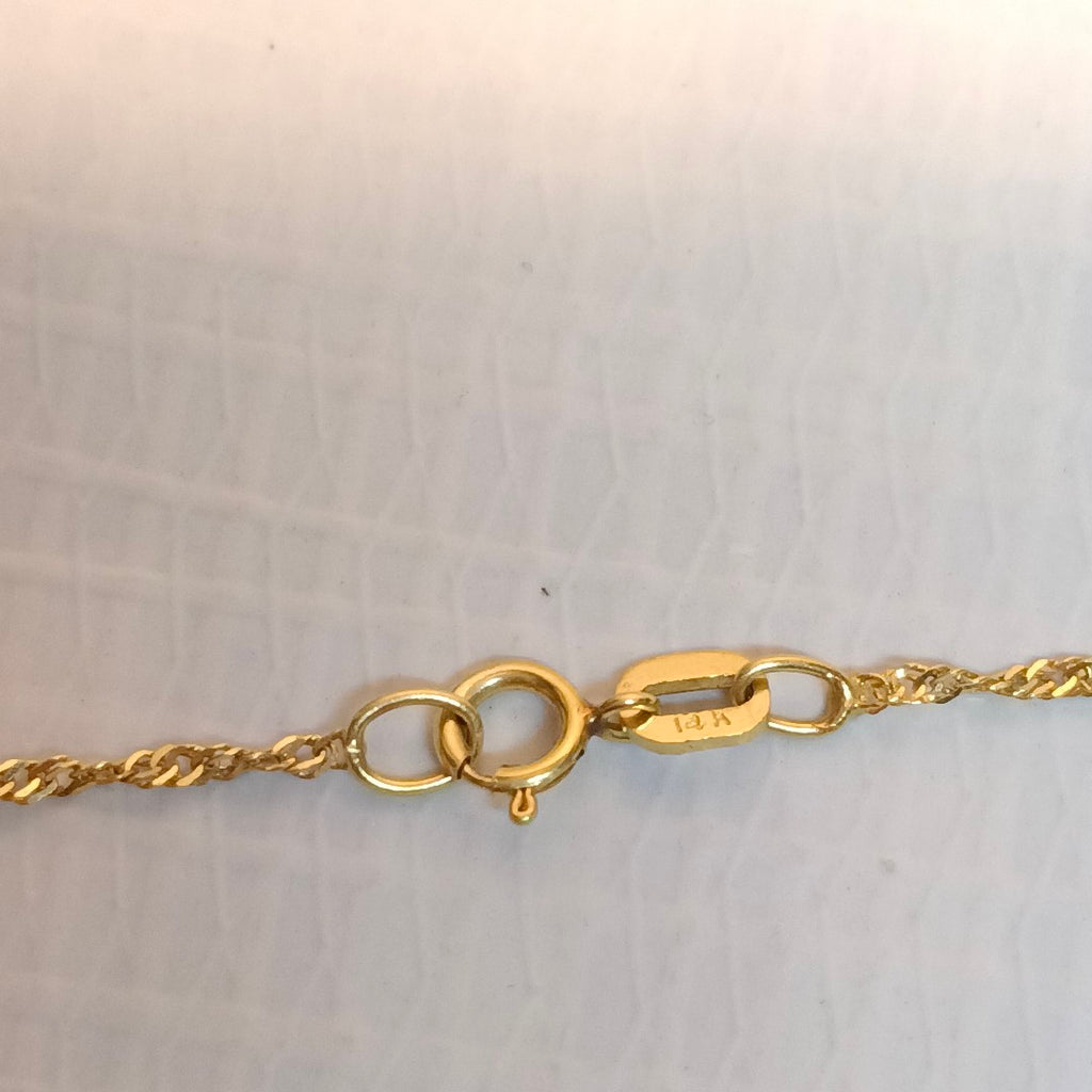 CADENA ORO 14 K 0,90 GRMS (SEMINUEVO)