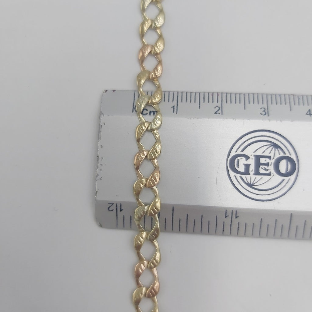 CADENA ORO COMBINADO 10 K 17,40 GRMS (SEMINUEVO)