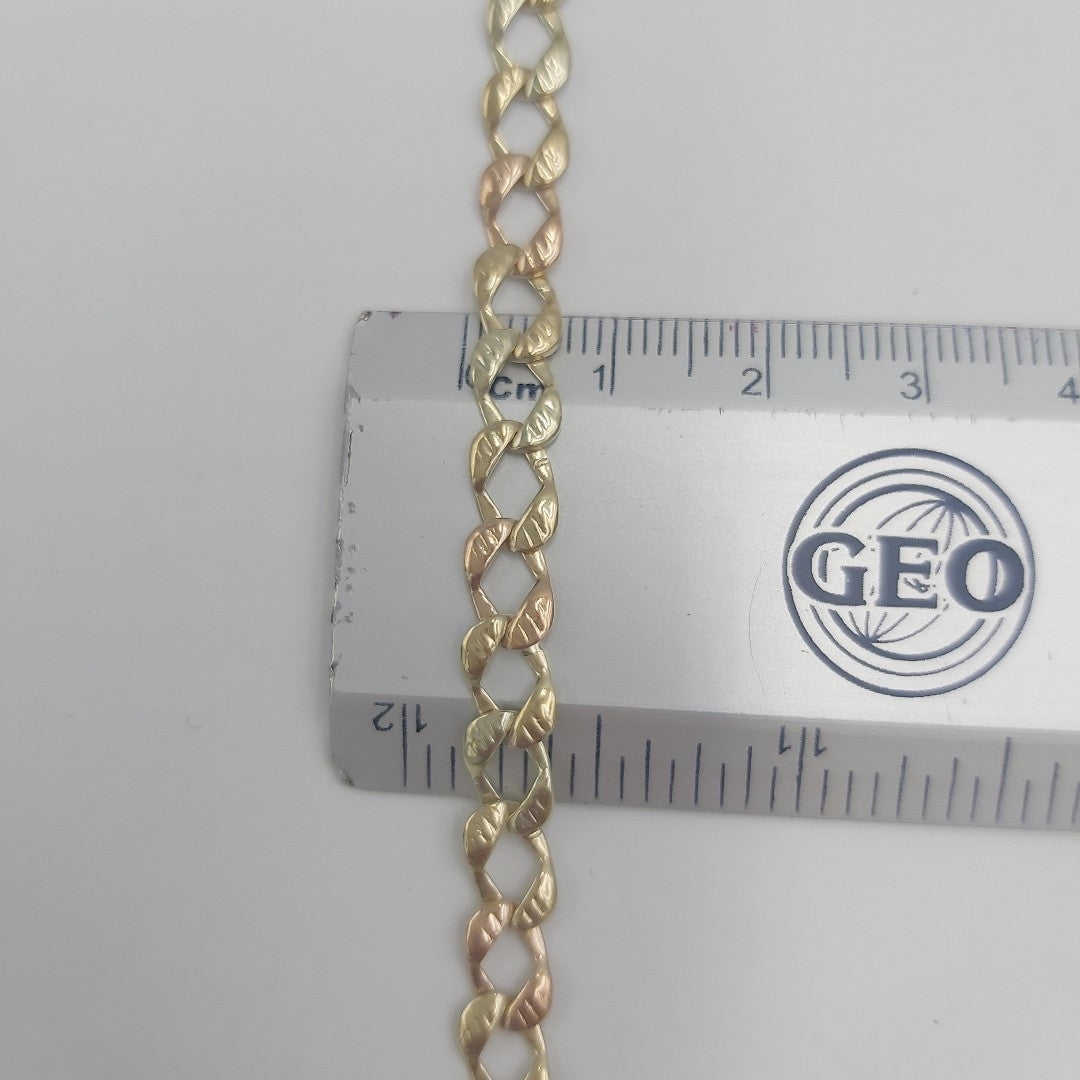 CADENA ORO COMBINADO 10 K 17,40 GRMS (SEMINUEVO)