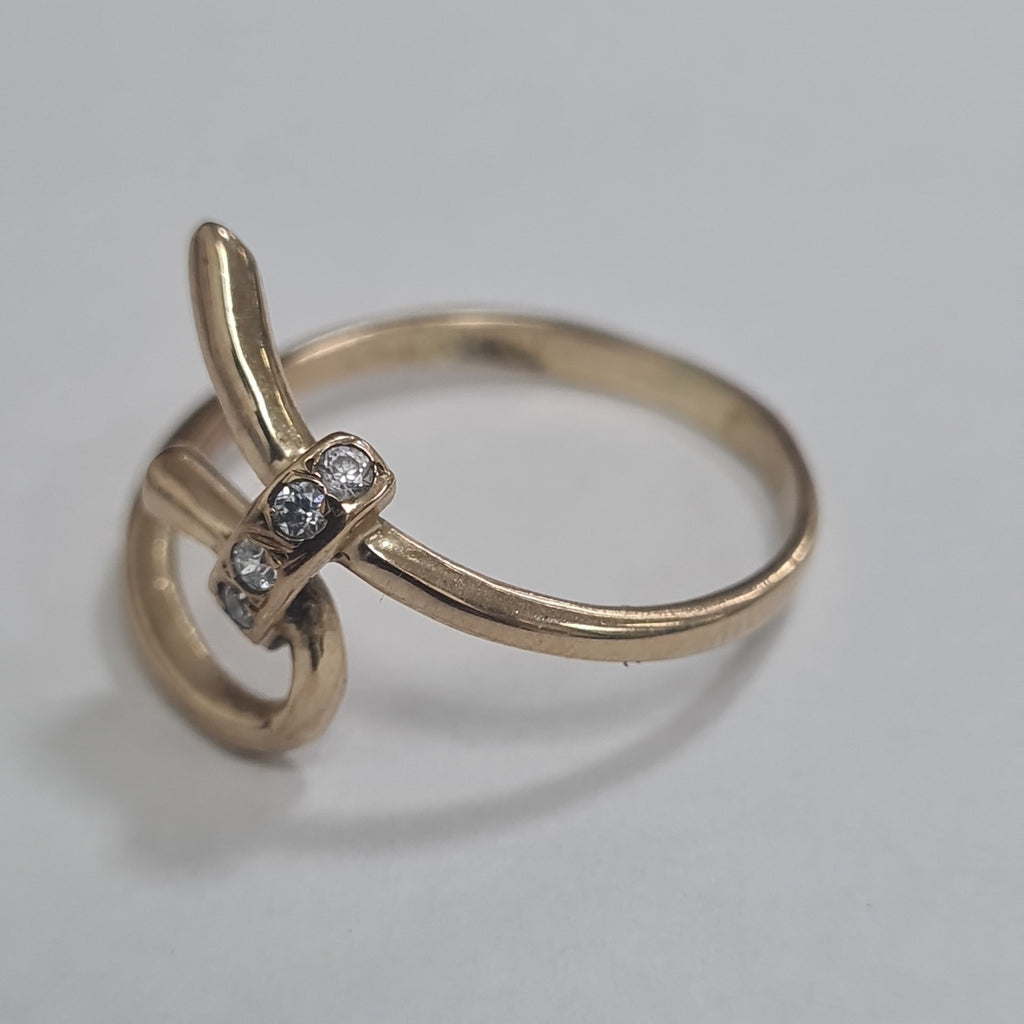 ANILLO ORO 14 K 2,10 GRMS (SEMINUEVO)