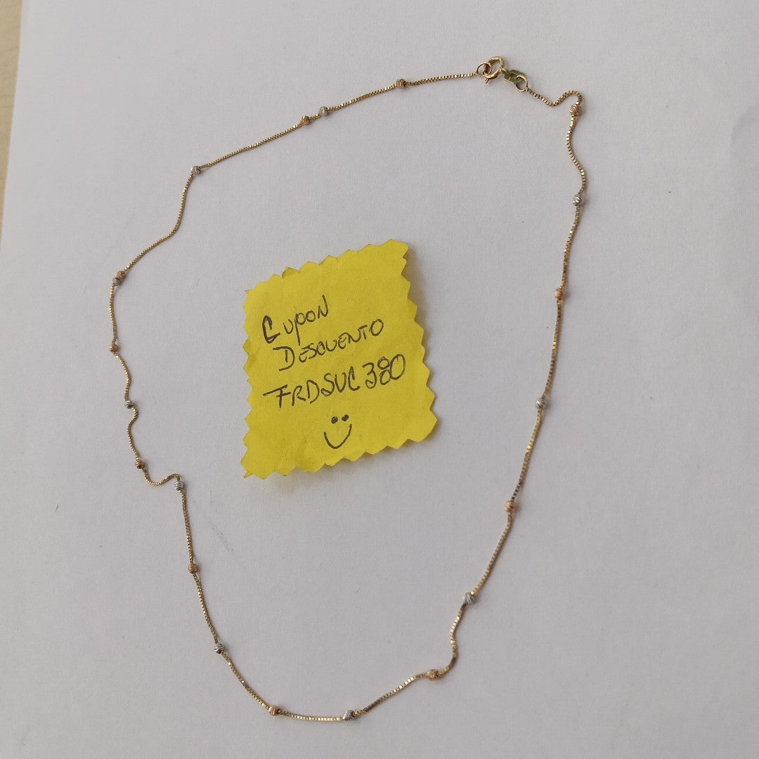 CADENA ORO 10 K 1.7 GRMS (SEMINUEVO)