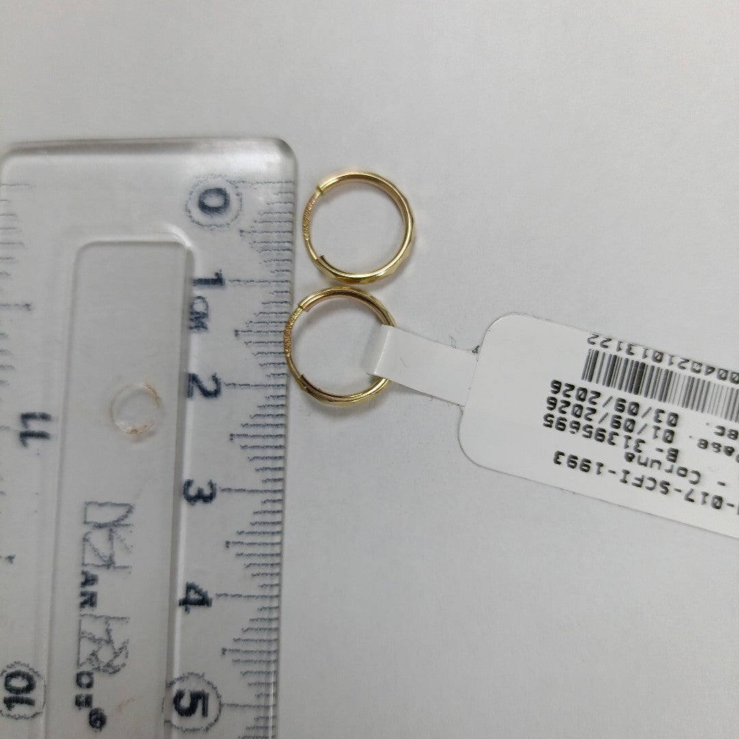 ARRACADAS PAR ORO 10 K 0.4 GRMS (SEMINUEVO)