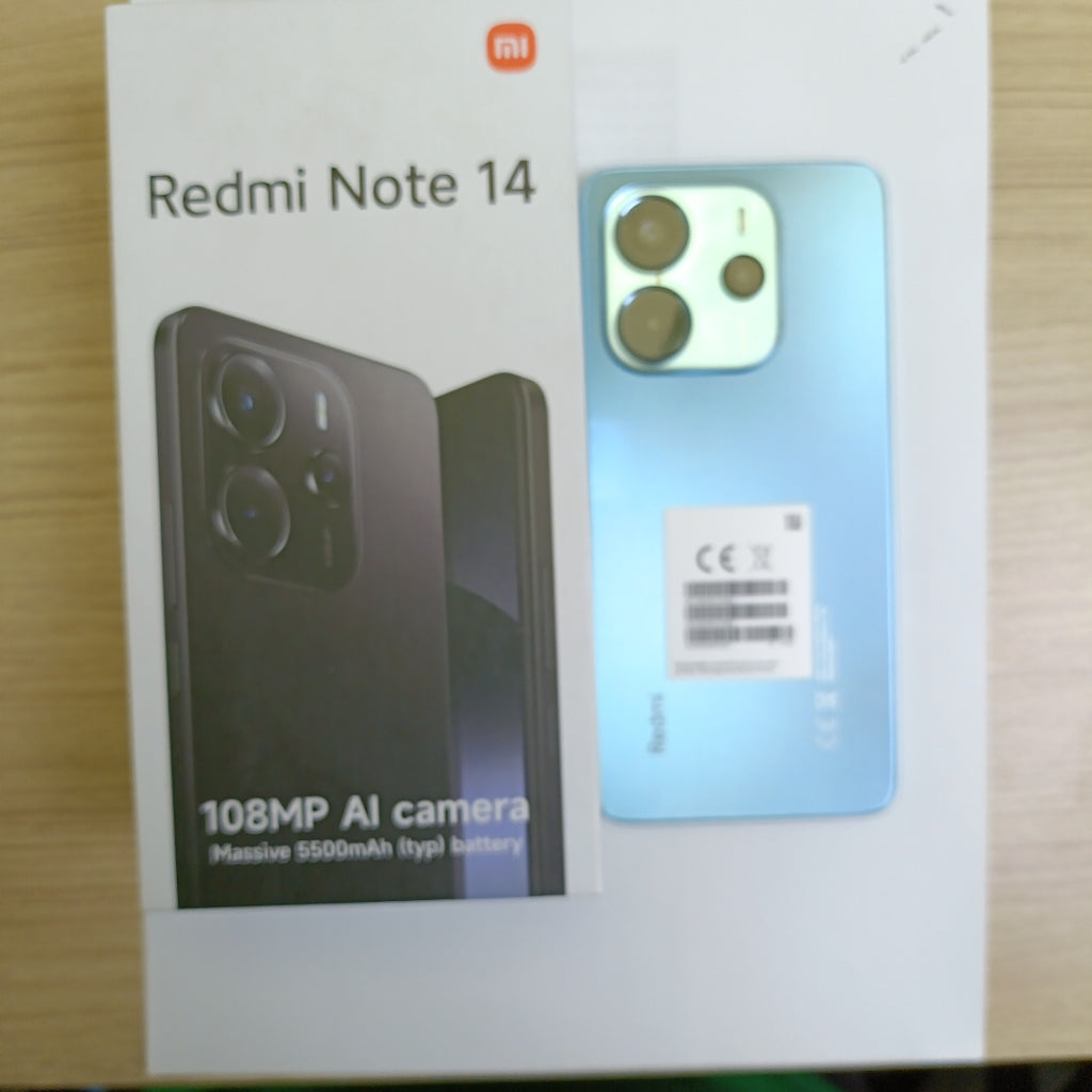 CELULAR XIAOMI REDMI NOTE 14 24117RN76L (2025) 256 GB 8 GB RAM (SEMINUEVO)