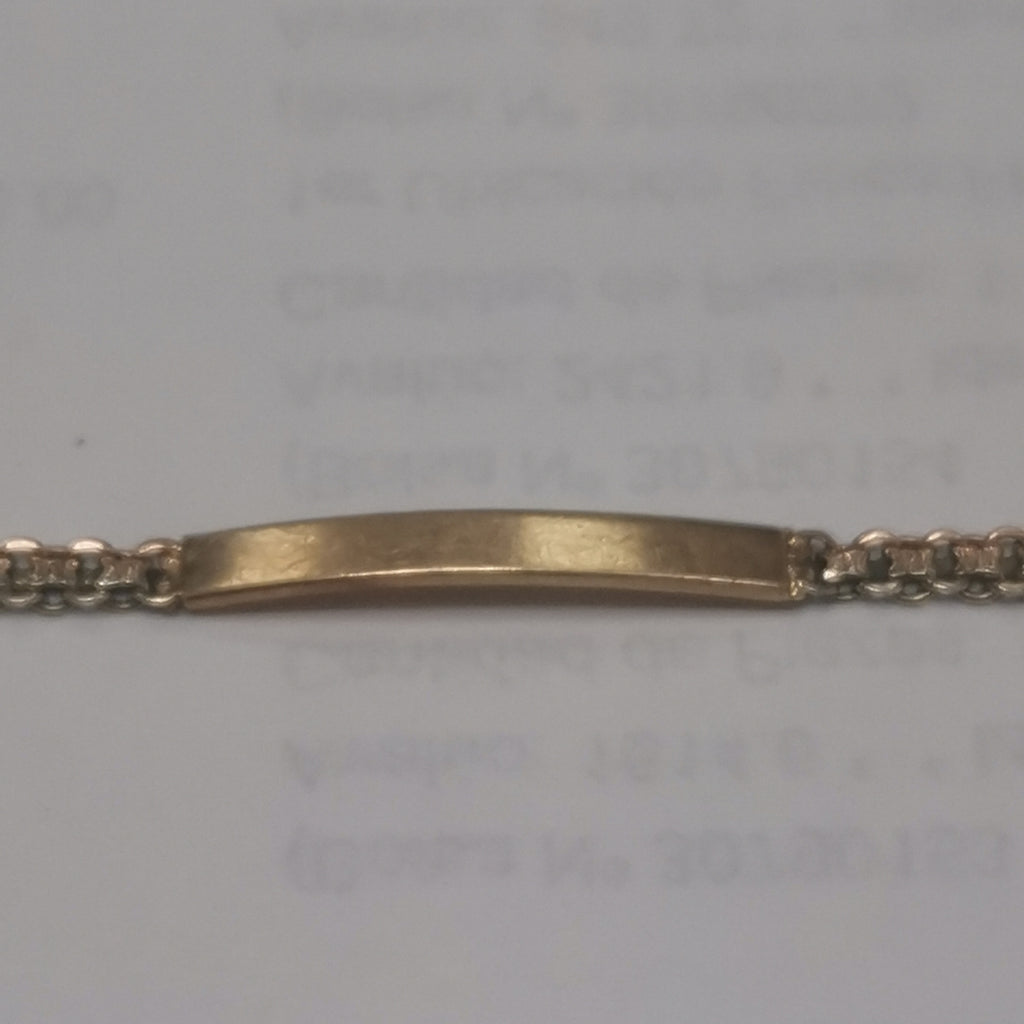 ESCLAVA ORO 14 K 4.3 GRMS (SEMINUEVO)