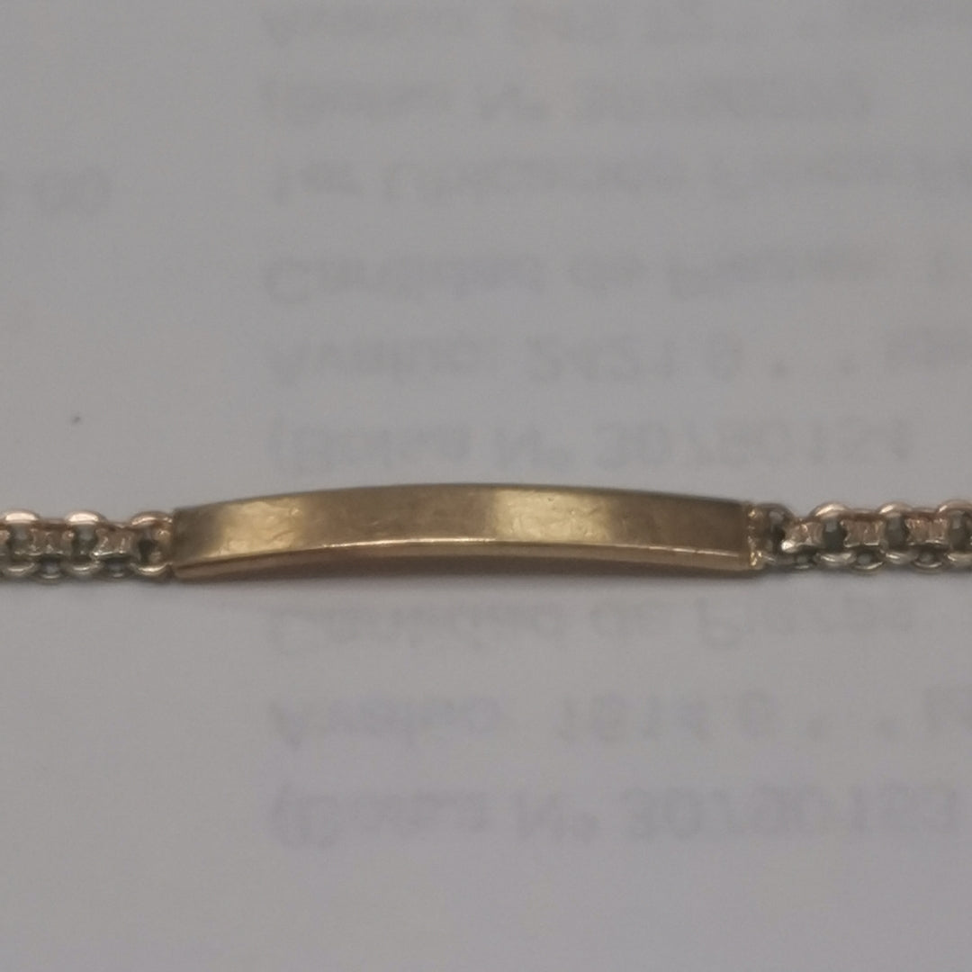 ESCLAVA ORO 14 K 4.3 GRMS (SEMINUEVO)