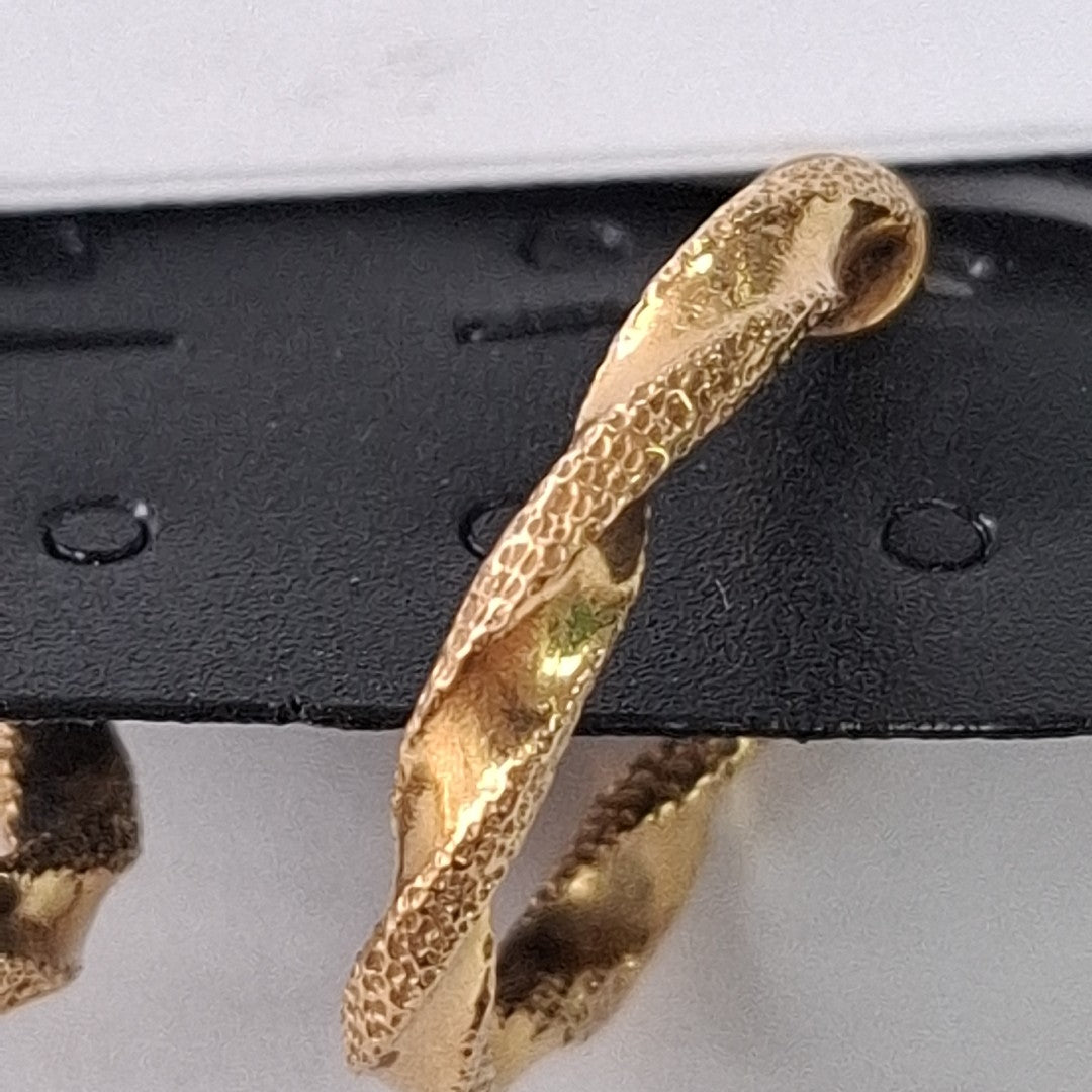 ARRACADAS PAR ORO 14 K 1.6 GRMS (SEMINUEVO)