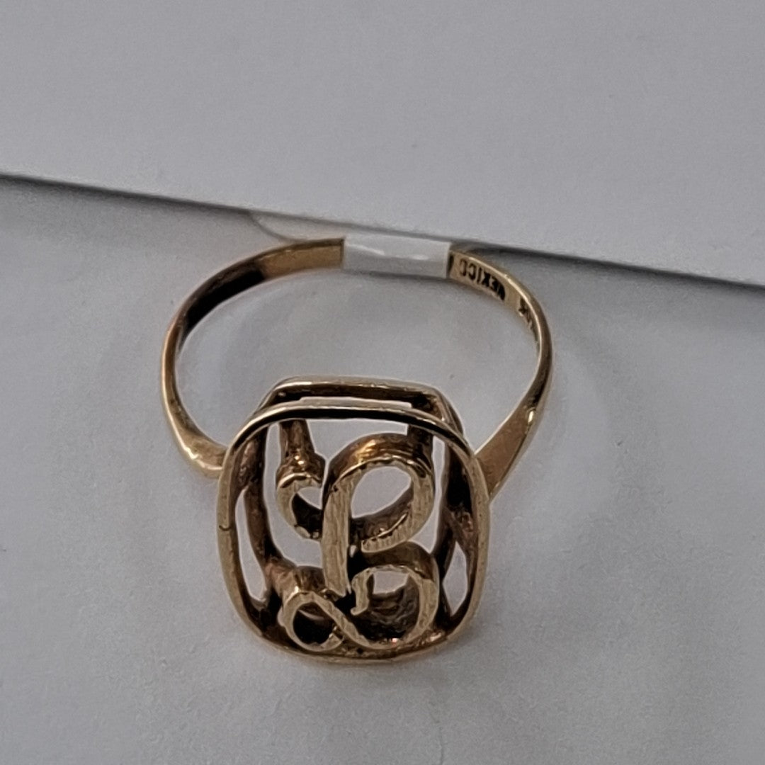 ANILLO ORO 14 K 2,40 GRMS (SEMINUEVO)