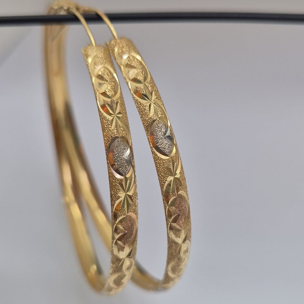 ARRACADAS PAR ORO 14 K 9 GRMS (SEMINUEVO)