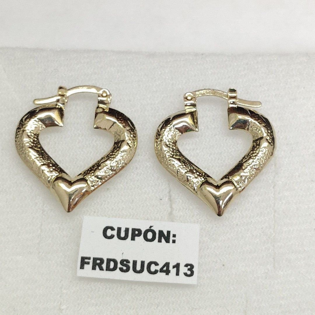 ARETES ARRACADAS 14K 1.8 GR (NUEVO)