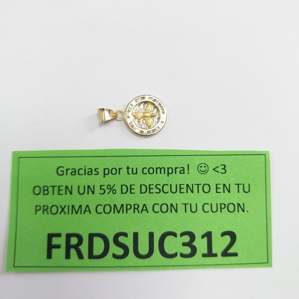 MEDALLA PERSONAL ORO 10 K 0.7 GRMS (SEMINUEVO)