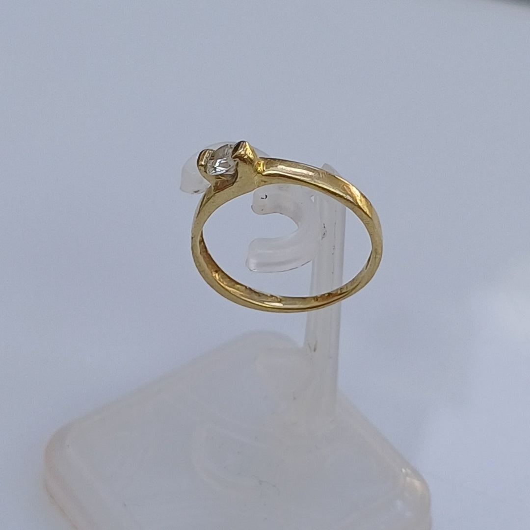 ANILLITO ORO 14 K 1.3 GRMS (SEMINUEVO)