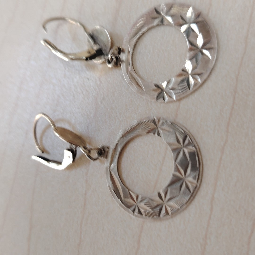 ARETES PAR ORO 10 K 3.9 GRMS (SEMINUEVO)