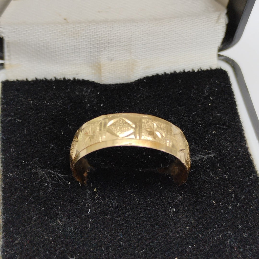ARGOLLA ORO 14 K 1.9 GRMS (SEMINUEVO)