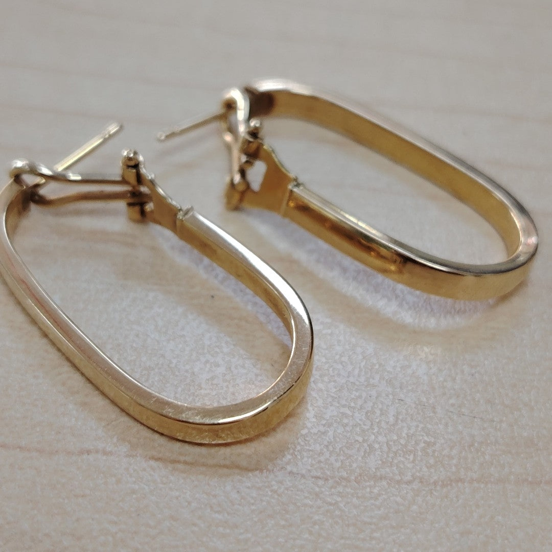 ARRACADAS PAR ORO 10 K 2.2 GRMS (SEMINUEVO)