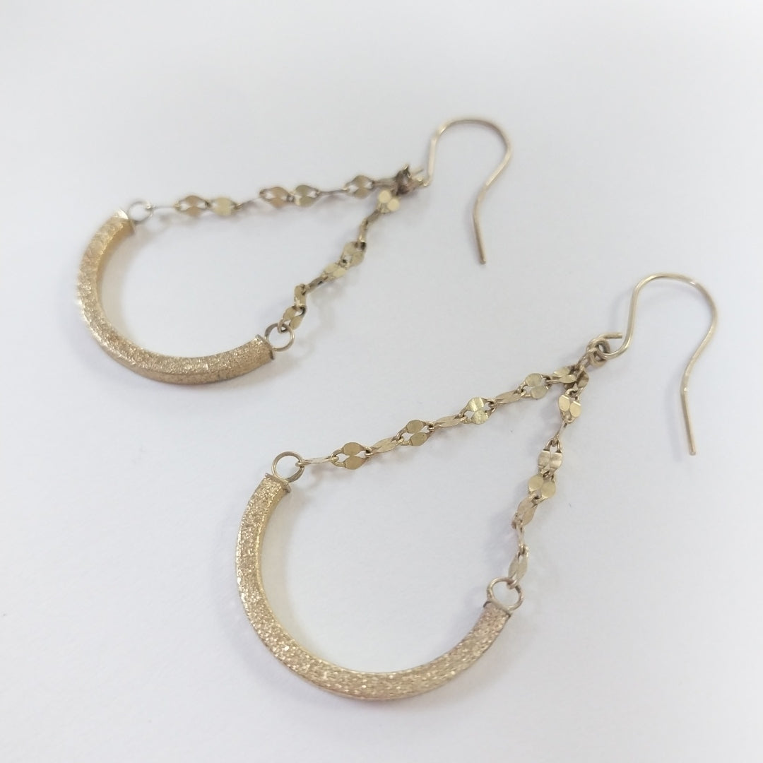 ARETES PAR ORO 10 K 1.5 GRMS (SEMINUEVO)
