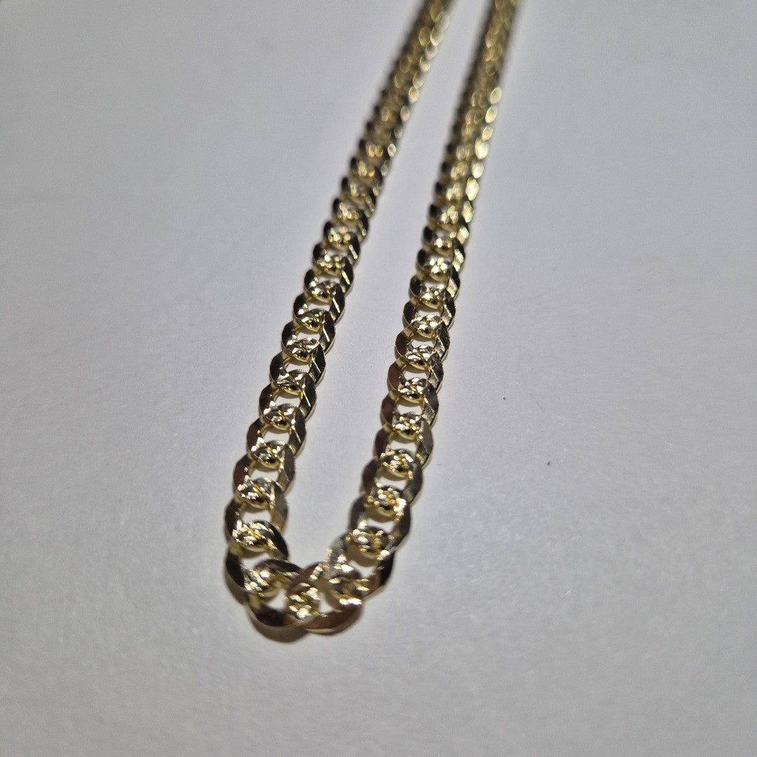 CADENA BARBADA 14K 60 CM 21.2 GR (NUEVO)
