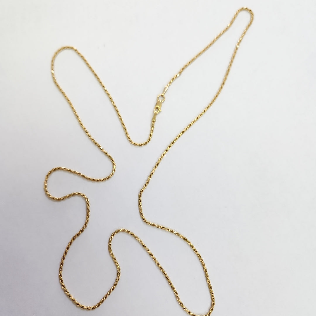CADENA ORO 14 K 4,90 GRMS (SEMINUEVO)