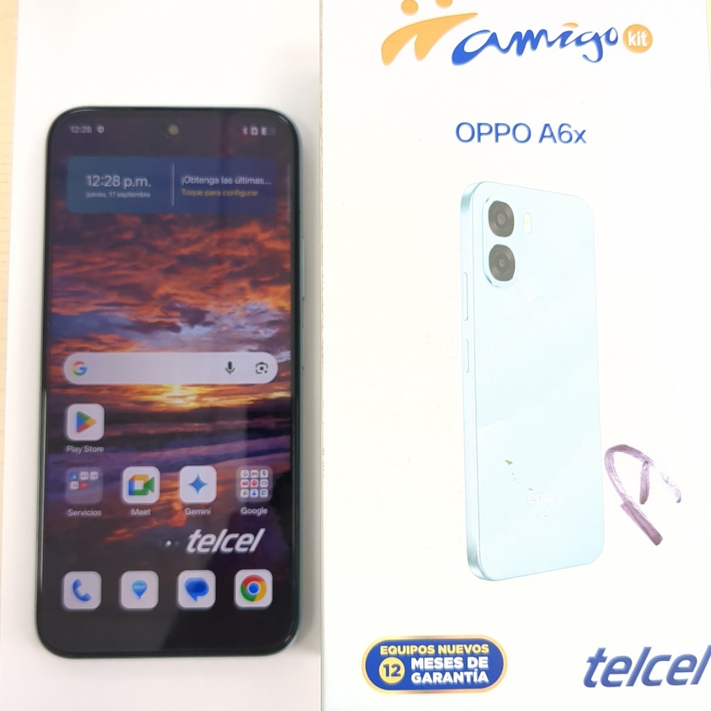 CELULAR OPPO A6X CPH2819 (2025) 128 GB 4 GB RAM (SEMINUEVO)