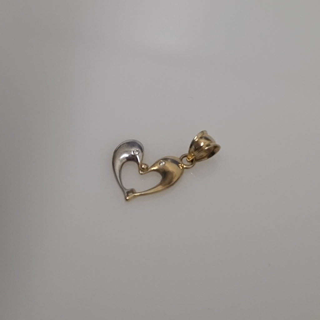 DIJE ORO, ORO COMBINADO 14 K 0.6 GRMS (SEMINUEVO)