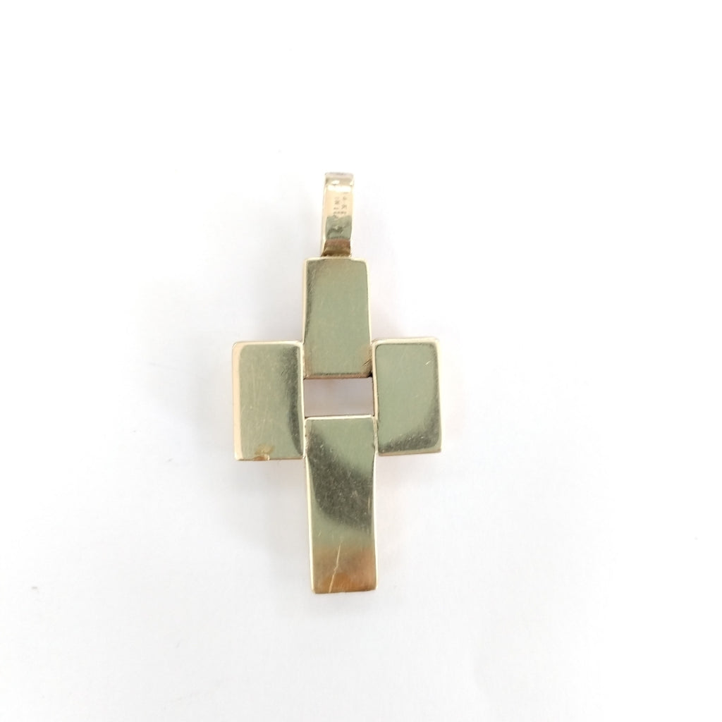 CRUZ, DIJE ORO 14 K 4.4 GRMS (SEMINUEVO)